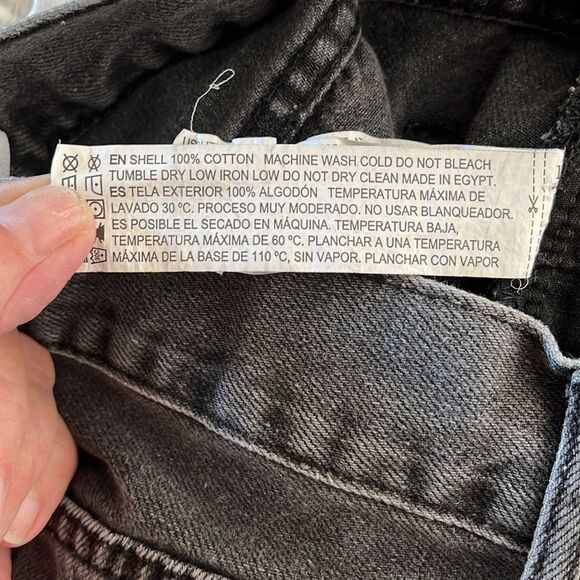 Forever 21 Jeans size 27 GUC Faded black - Picture 4 of 5